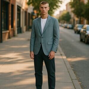 Vintage Men’s Levi’s Blazer Size 40 Blue Retro